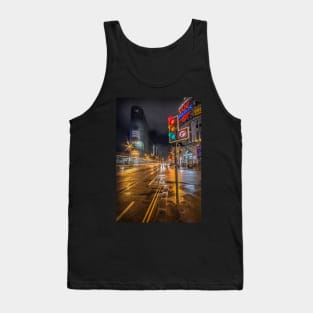 Manchester Night Street View Tank Top